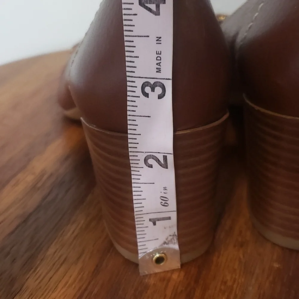 Franco Sarto brown leather shoes - Picture 4 of 7